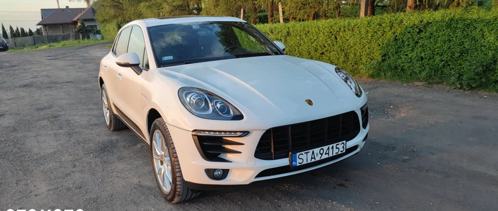 Porsche Macan cena 164900 przebieg: 65000, rok produkcji 2018 z Golina małe 191